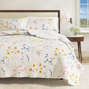 Wildflower Floral Quilt Set - Marianne Collection by Great Bay Home