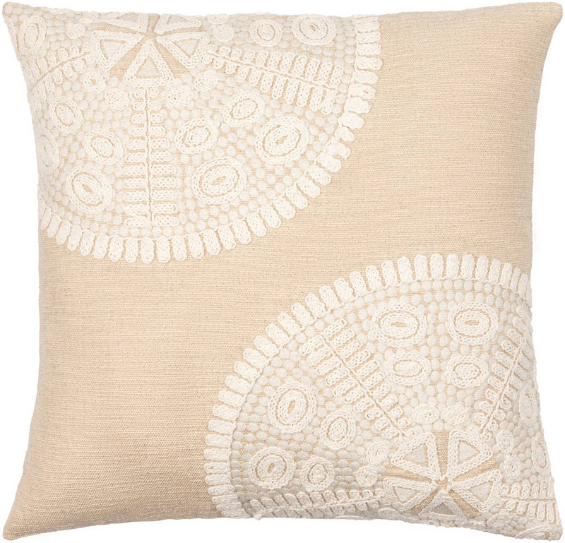 Gallzein Beige Pillow Cover