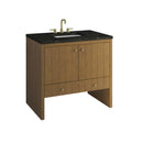 James Martin Hudson 36" Single Bathroom Vanity, Honey Oak