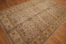 5'6" x 8'6" Handmade Oriental Area Rug 100% Wool HE02 GRE Brown