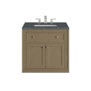 James Martin Chicago 30" Single Bathroom Vanity, Walnut Whisper