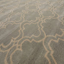 9x12 Gray, Beige Hand Tufted 100% Wool Modern & Contemporary Persian Oriental Area Rug