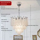 GobekUsa Crystal Glass Chandelier for Living, Dining & Bedroom - Elegant Medieval Art
