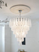 GobekUsa Crystal Glass Chandelier for Living, Dining & Bedroom - Elegant Medieval Art