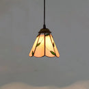 Mediterranean Mosaic Stained Glass Pendant Light