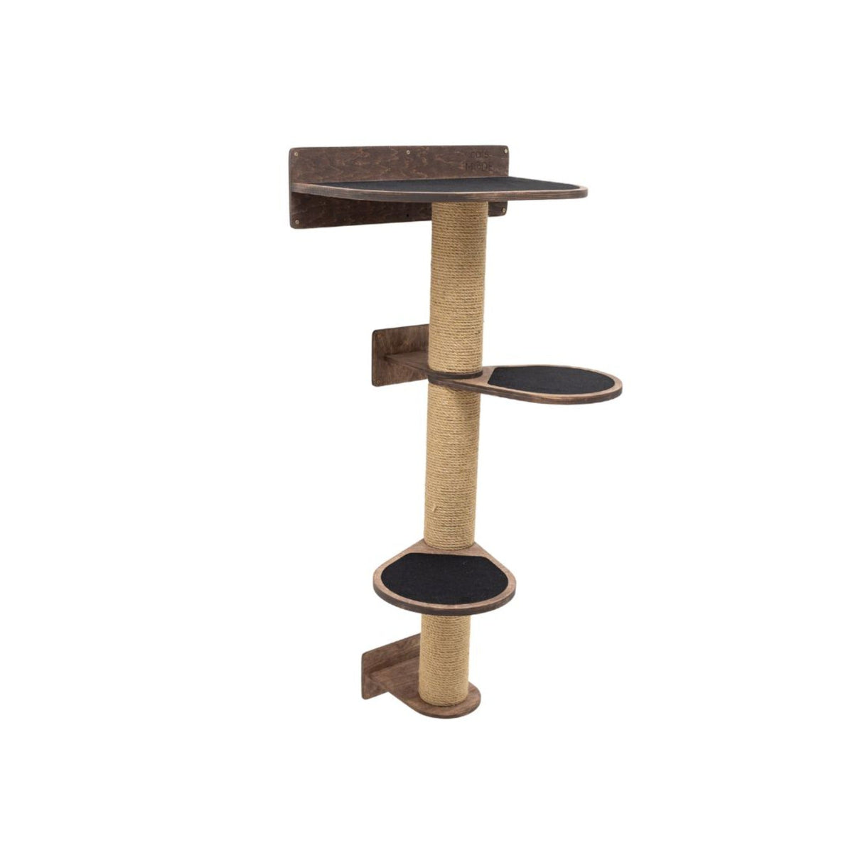 Medium Cat Tree – Dark Walnut, photo 4 of 8
