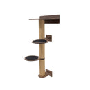 Medium Cat Tree – Dark Walnut