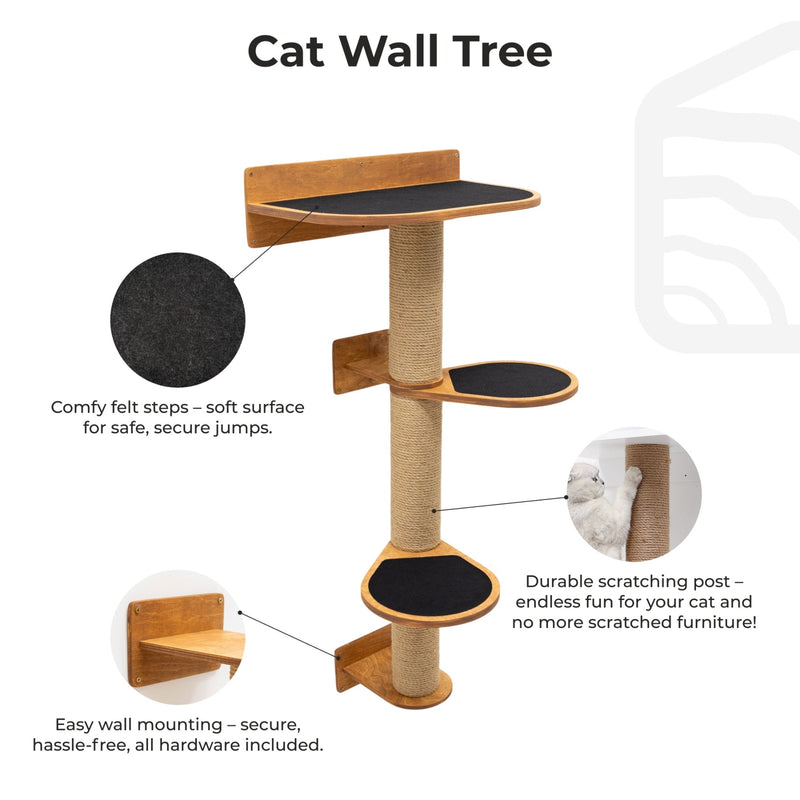 Medium Cat Tree – Oak, photo 7 of 7
