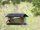 Amish-Made Deluxe Bird Feeder with Suet Holder, Made With Poly Lumber