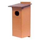 Wood Duck Bird House, Made with Durable Poly Lumber, Post-Mount Design by AmishToyBox.com