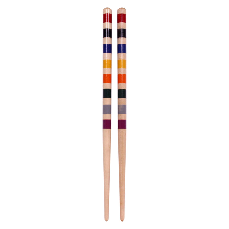 Amish-Made Family Tradition Croquet Set, 8-Player Wooden Croquet Game