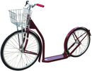 Amish-Made Deluxe Kick Scooter Bike, 24" Front Wheel 20" Rear Wheel, Adult-Size