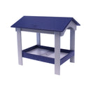 Ground Bird Feeder, Deluxe Fly-Through Covered Feeder for Birds and Squirrels with Screen Mesh Tray by AmishToyBox.com