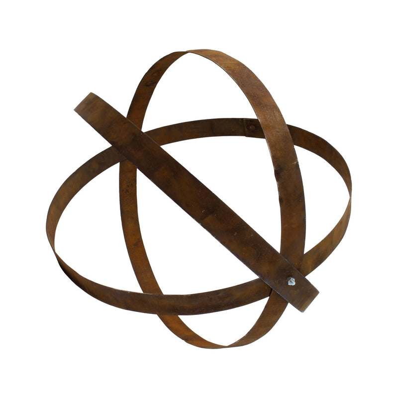 Rustic Hanging Plant Holder, Made with Reclaimed Whiskey Barrel Rings