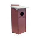 Wood Duck Bird House, Made with Durable Poly Lumber, Post-Mount Design