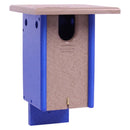 Bluebird House, Post Mount, Amish-Made with 100% Recycled Poly Lumber by AmishToyBox.com