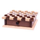 Deluxe Chess/Checkers Wooden Game Board Set - with Pullout Drawer by AmishToyBox.com