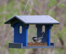 Amish-Made Bluebird Feeder, Made With Poly Lumber, For Feeding Mealworms by AmishToyBox.com