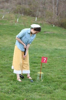 Amish-Made Deluxe Flag Croquet Golf Game Set, With Duffel Carry Bag by AmishToyBox.com
