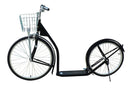Amish-Made Deluxe Kick Scooter Bike, 24" Front Wheel 20" Rear Wheel, Adult-Size