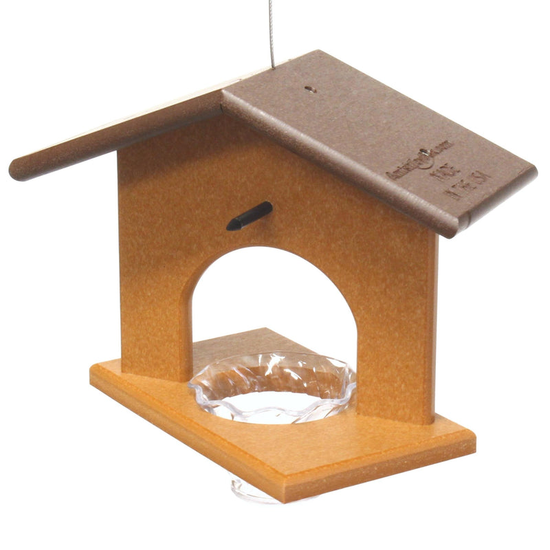 Hanging Oriole Jelly and Orange Bird Feeder, Eco-Friendly Poly Lumber