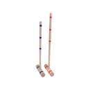 Deluxe Croquet Game Set, 6 Player, Amish-Made, With Wooden Holder
