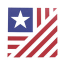 Hand-Painted Barn Quilt Sign, United States Flag "Old Glory" Design by AmishToyBox.com