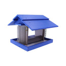 Classic Bird Feeder with Suet Holder and Peanut Feeder, Eco-Friendly Poly Lumber, Post-Mount by AmishToyBox.com