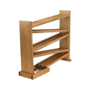 Wooden Ball Roller Racetrack Toy, Amish-Made, with 8 Wooden Balls by AmishToyBox.com