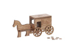 Amish-Made Wooden Horse & Buggy Penny Piggy Bank by AmishToyBox.com
