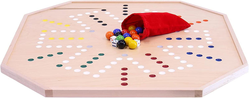 Aggravation and Chinese Checkers Combo Game Board Set - 25" Wide