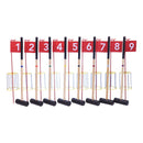 Amish-Made Deluxe Flag Croquet Golf Game Set, With Duffel Carry Bag by AmishToyBox.com