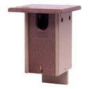 Bluebird House, Post Mount, Amish-Made with 100% Recycled Poly Lumber by AmishToyBox.com