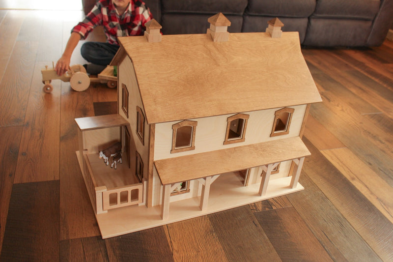 Large Pennsylvania Bank Barn Toy, Hand-Crafted in Lancaster County, PA