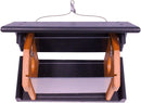 Amish-Made Bluebird Feeder, Made With Poly Lumber, For Feeding Mealworms