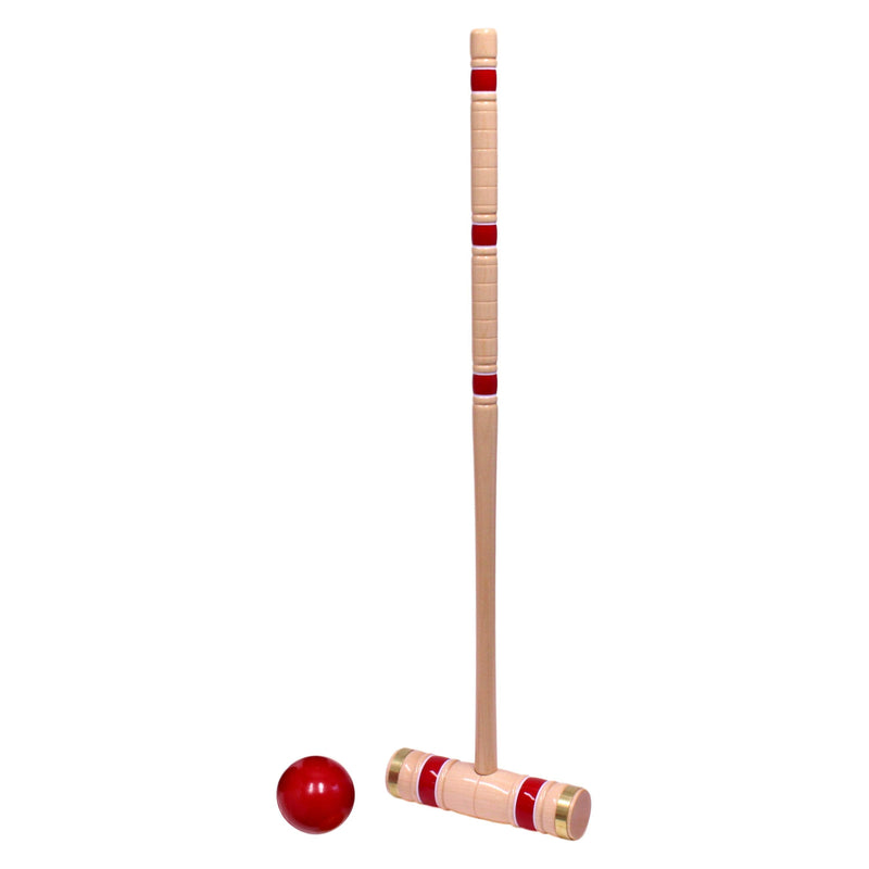 Deluxe 8-Player Croquet Game Set, Wooden Holder or Duffel Carry Bag