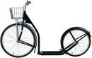 Amish-Made Deluxe Kick Scooter Bike, 24" Front Wheel 20" Rear Wheel, Adult-Size