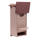 Wood Duck Bird House, Made with Durable Poly Lumber, Post-Mount Design by AmishToyBox.com