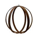 Rustic Hanging Plant Holder, Made with Reclaimed Whiskey Barrel Rings