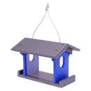 Amish-Made Bluebird Feeder, Made With Poly Lumber, For Feeding Mealworms by AmishToyBox.com