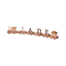 AmishToyBox.com Wooden Name Train Toy, Custom ABC Letter Train, Amish-Made