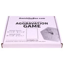 Solid Oak 16" Wide Aggravation Game Board, Unpainted Holes, Double-sided