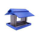 Classic Bird Feeder with Suet Holder and Peanut Feeder, Eco-Friendly Poly Lumber, Post-Mount