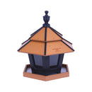 Gazebo Bird Feeder - Triple Compartment, Post-Mount by AmishToyBox.com