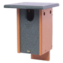 Bluebird House, Post Mount, Amish-Made with 100% Recycled Poly Lumber