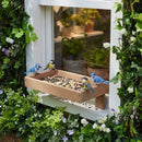 Window Mount Bird Feeder, Poly Lumber, Amish-Made by AmishToyBox.com