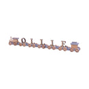 AmishToyBox.com Wooden Name Train Toy, Custom ABC Letter Train, Amish-Made