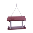 Amish-Made Bluebird Feeder, Made With Poly Lumber, For Feeding Mealworms