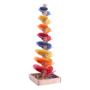 Marble Tree Wooden Toy - Child-Safe Finish - Pack of Marbles Included by AmishToyBox.com