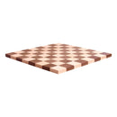 Maple/Walnut Hardwood 18" Chess and Checkers Wooden Game Board by AmishToyBox.com